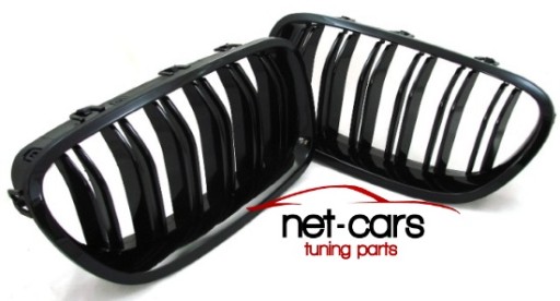 GRILL NERKI BMW F10 F11 M PAKIET M5 BLACK MATOWE