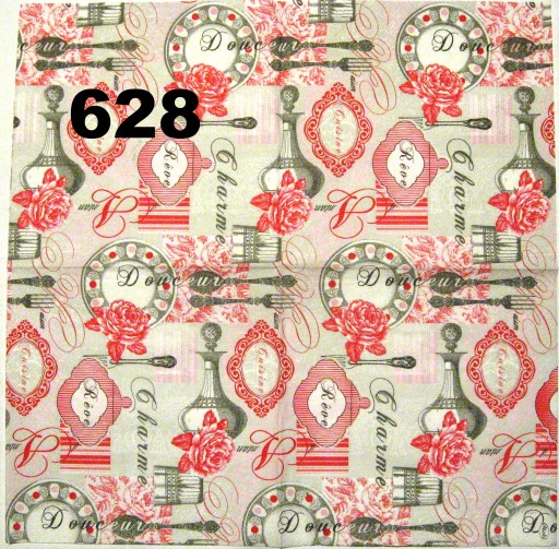 Serwetki do decoupage-1szt - NR 628