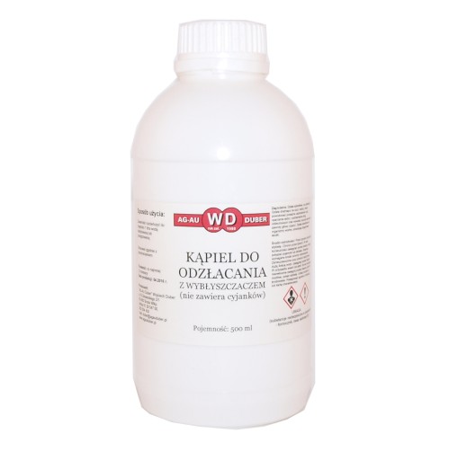 Kąpiel do odzłacania z wybłyszczaczem - 500 ml