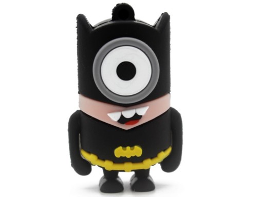 PENDRIVE USB 128 GB MINIONKI BATMAN BAJKA BOHATER