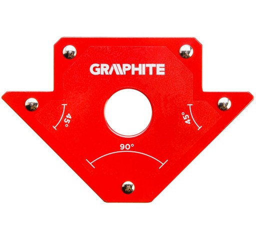 Spawalniczy kątownik magnetyczny 14,50x23 GRAPHITE