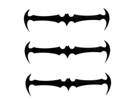 BATMAN SZNURÓWKI SILIKONOWE do butów bez wiązania