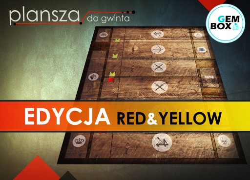 Plansza do gry Karcianej GWINT- Edycja - RED