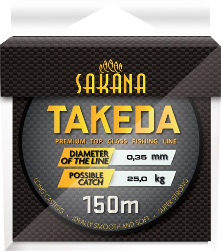 JAPOŃSKA ŻYŁKA SAKANA TAKEDA 0,16mm/150m/7,0kg !!!