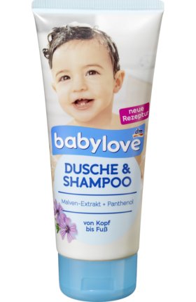 Babylove żel do kąpieli & szampon 200 ml