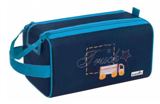 Kosmetyczka dla dziecka kuferek torebka organizer REED seria KIDS TRUCK