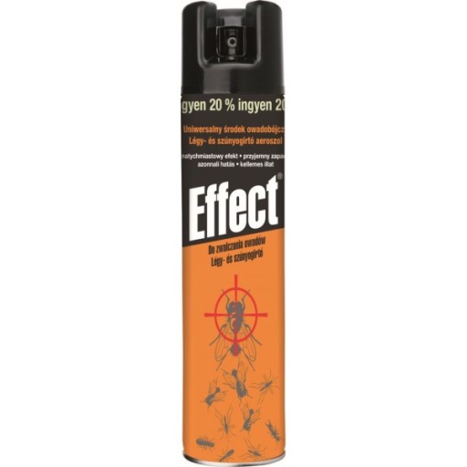 EFFECT ŚRODEK SPRAY NA KOMARY MRÓWKI MUCHY 400 ml