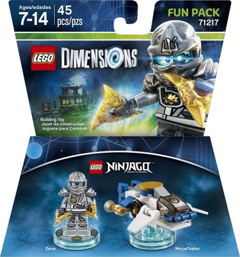 LEGO Dimensions 71217 - Zane Fun Pack - Ninjago - UNIKAT 2015