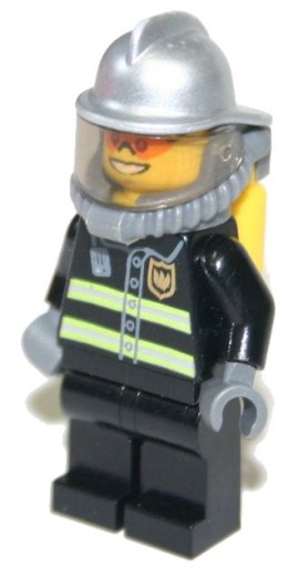 LEGO LUDZIK FIGURKA - STRAŻAK