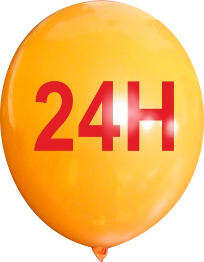 BALONY reklamowe z nadrukiem patyczki 100 szt.