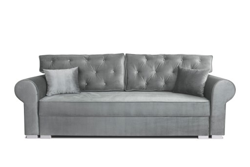 Kanapa Sofa PAULA 3R Rozkładana Pikowana bonel