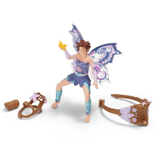 SCHLEICH Zestaw do jazdy konnej Elf Limeya 42108