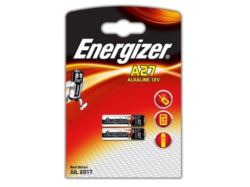 Bateria Alkaliczna ENERGIZER A27 L828 MN27 12V x2