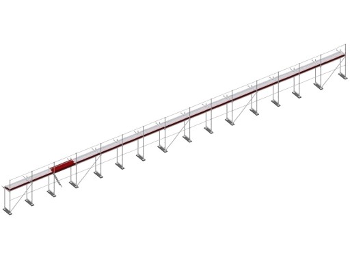 RUSZTOWANIE RUSZTOWANIA ELEWACYJNE PLETTAC 202 m²