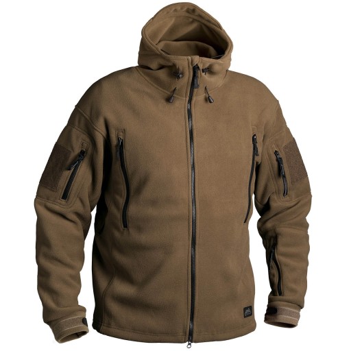 Bluza Męska Polarowa Polar Kurtka Helikon Patriot Gruba i Ciepła Coyote 3XL
