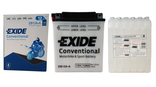 AKUMULATOR EXIDE MOTOCYKLOWY EB12A-A/YB12A-A