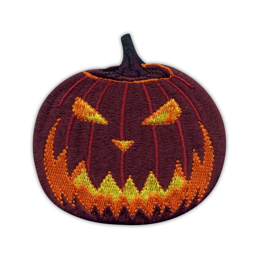 Naszywka - Przerażająca dynia Halloween PUMPKIN