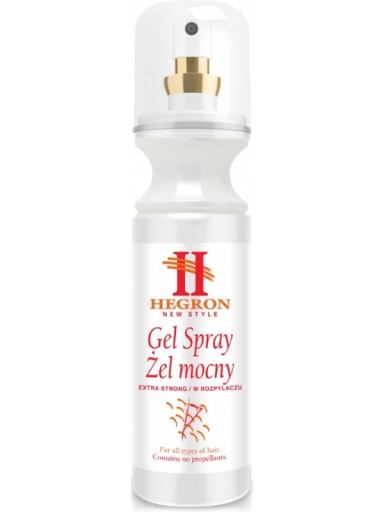 Hegron spray żel do włosów GEL SPRAY 300 ml