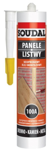 SOUDAL NEOPRENOWY KLEJ MONTAŻOWY LISTWY 100A