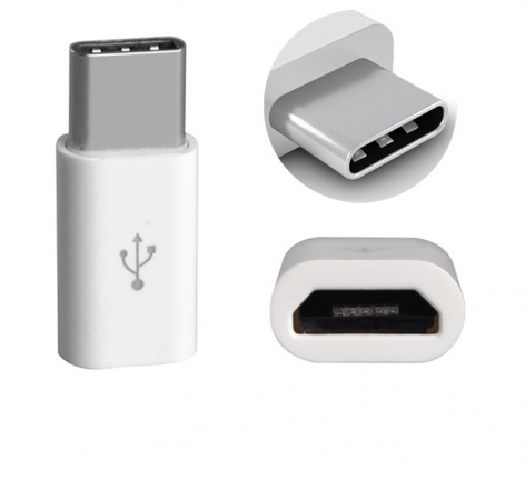 Adapter przejście micro USB- wtyk USB Typ- C(1555)