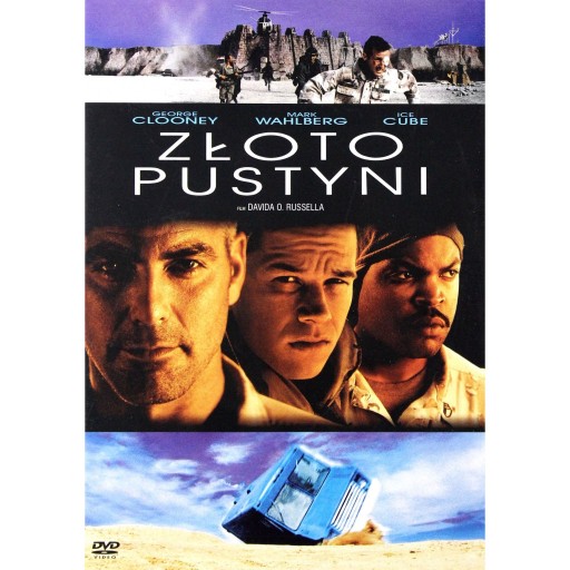 Złoto Pustyni DVD Clooney Wahlberg