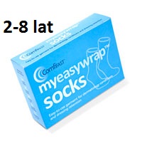 COMFIFAST Easywrap SKARPETKI, rozmiar 2-8 lat, AZS