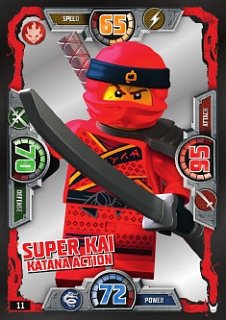 karta nr 11 Super Kai Lego Ninjago 3