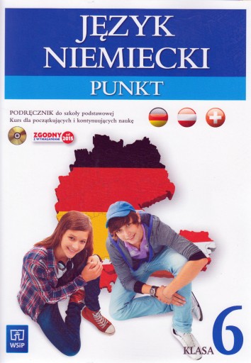 Punkt Język niemiecki 6 Podręcznik z płytą CD