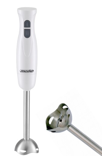 MESKO MS4619 METALOWY BLENDER RĘCZNY ROZKŁADANY 2 PRĘDKOŚCI 300W