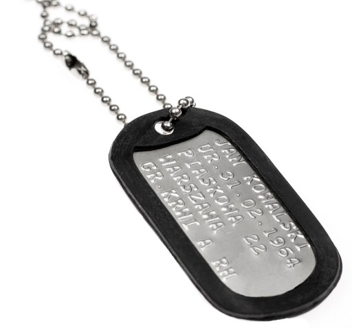 NIEŚMIERTELNIK DOG-TAG grawer PL NIEŚMIERTELNIKI !