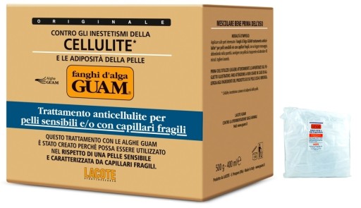 GUAM 500G PELLI DELICATE BŁOTO WYSZCZUPLAJĄCE ANTYCELLULITOWE + SPODNIE