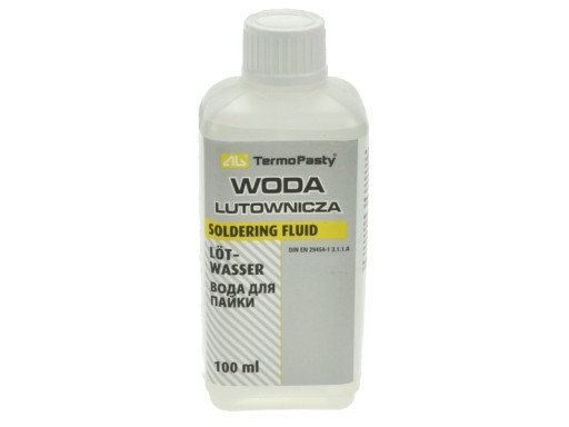 Woda lutownicza do lutowania AGT-205 100ml