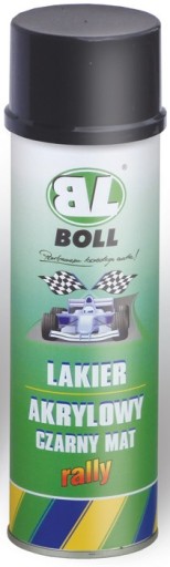 BOLL LAKIER AKRYLOWY RALLY CZARNY MAT 500ml