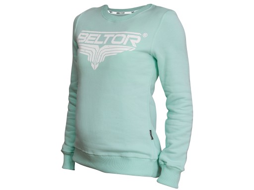 BELTOR BLUZA Z LOGO DAMSKA GIRL CLASSIC CREWNECK L