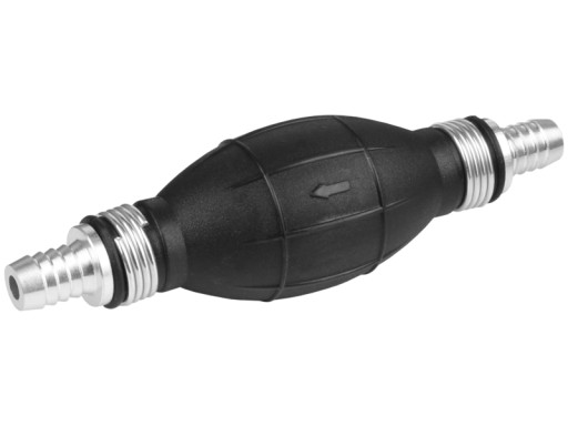 POMPKA PALIWA RĘCZNA GRUSZKA Z ZAWOREM KRUĆCE 12 12mm