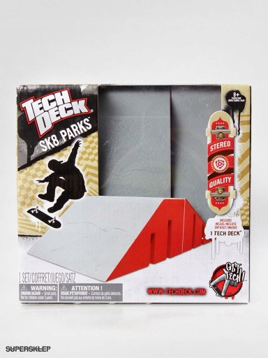 Tech Deck Skate Park Zestaw Rampa + Deska Oryginał