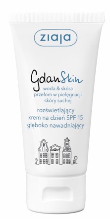 Ziaja GdanSkin rozświetlający krem na dzień SPF15
