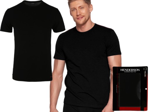 KOSZULKA męska T-Shirt HENDERSON RED LINE 18731 L