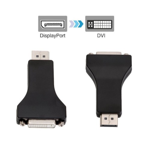 Adapter Display Port DisplayPort DP do DVI