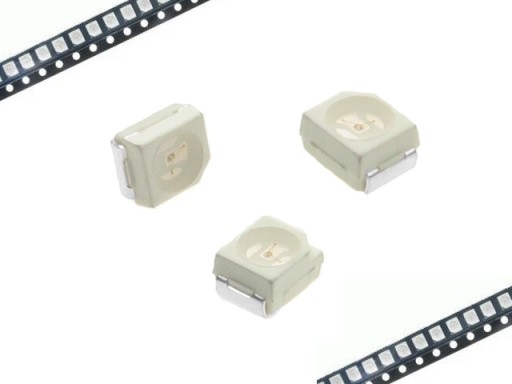 Fotodioda Dioda LED SMD PLCC-2 żółta 90-112mcd LYT676 OSRAM ___ [2szt]