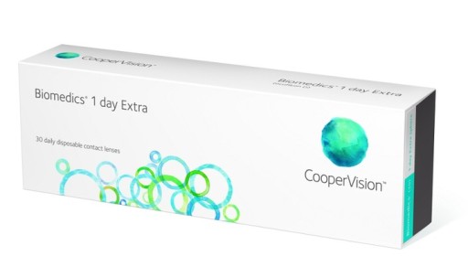 Soczewki kontaktowe Biomedics 1 day Extra 30 -3.50