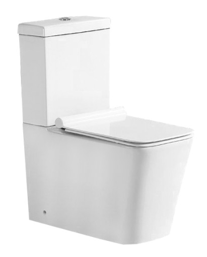 MEXEN CUBE KOMPAKT WC DESKA WOLNOOPADAJĄCA TWARDA