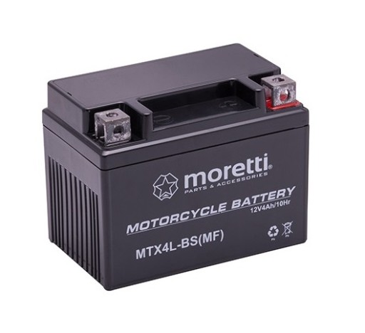 AKUMULATOR MORETTI PARTS YTX4L-BS ŻELOWY SKUTER