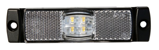 Lampa obrysowa przednia biała LED odblask FT-017B