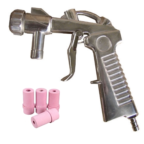 PISTOLET DO PIASKOWANIA 4 DYSZE DO PIASKARKI