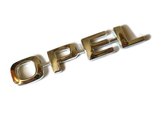 Эмблема надпись logo значок literki opel astra vectra corsa1 - фото