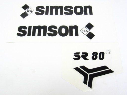 Kniazw- наклейка скутер simson ifa sr80c ddr1 - фото