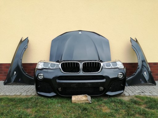Капот бампер крыло фара ремень панель  bmw x3 f25 рестайлинг1 - фото