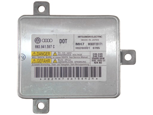 Блок розжига bi-xenon d3s vw touran ii 8k09415971 - фото