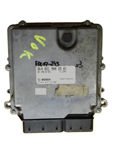 Ecu mb x204 3.0cdi 0281018333 a6519002501 дописать1 - фото
